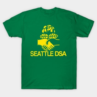 Seattle Socialist Basketball Green T-Shirt